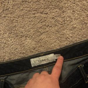 torrid Shorts - Torrid dark wash long shorts torrid Shorts - Torrid dark wash long shorts